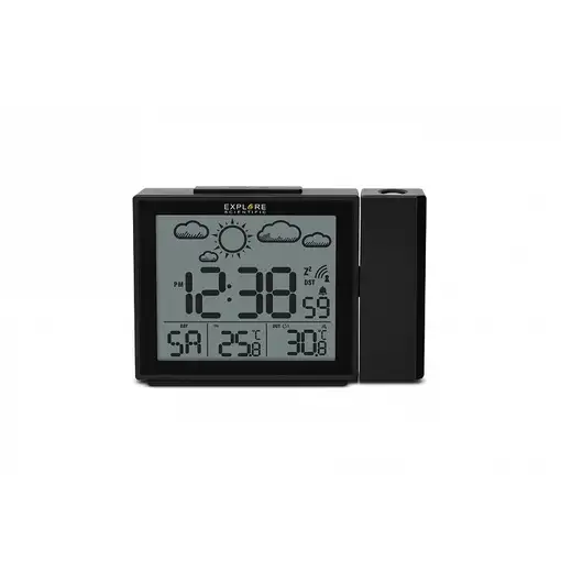 Explore Scientific RPW3009 Reloj despertador digital Negro