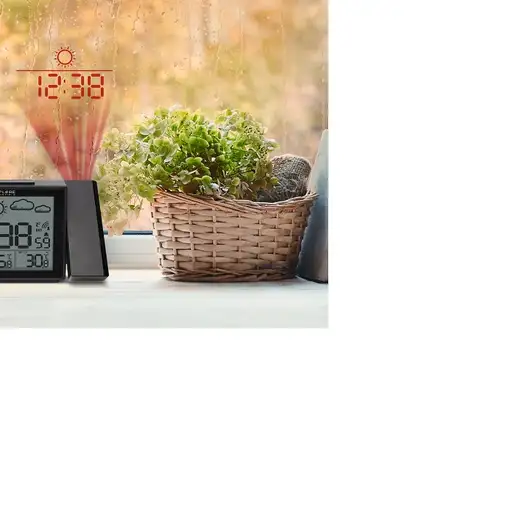 Explore Scientific RPW3009 Reloj despertador digital Negro