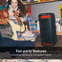Sony XV500 Altavoz para fiestas Negro