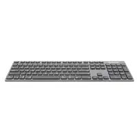 Teclado inalámbrico Tellur Shade, Bluetooth, EE. UU., Alu, gris-negro