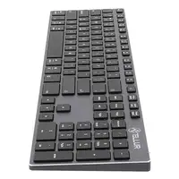 Teclado inalámbrico Tellur Shade, Bluetooth, EE. UU., Alu, gris-negro