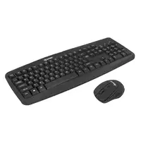 Kit de teclado y ratón inalámbrico Tellur Basic, negro