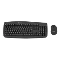 Kit de teclado y ratón inalámbrico Tellur Basic, negro