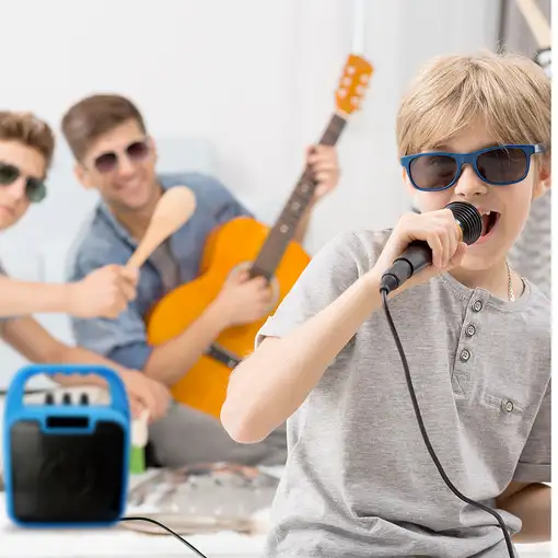 Celly KIDSPARTYBL altavoz portátil o de fiesta Altavoz monofónico portátil Negro,