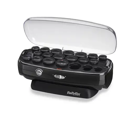 BaByliss Thermo Ceramic Rollers Kit de peluquería Negro, Acero inoxidable 50 W 2 m