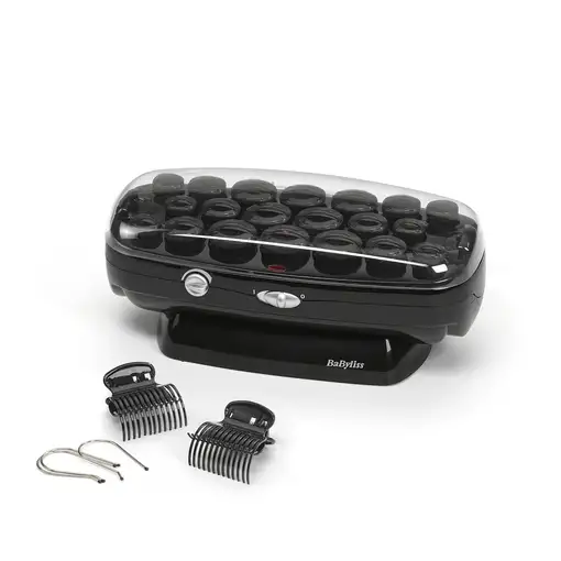 BaByliss Thermo Ceramic Rollers Kit de peluquería Negro, Acero inoxidable 50 W 2 m