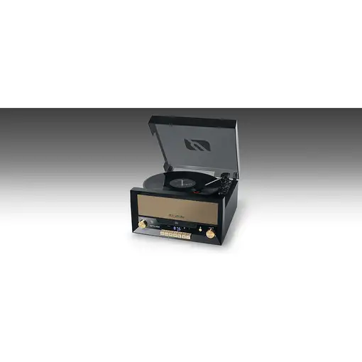 Muse MT-110B tocadisco Tocadiscos de tracción directa Negro, Marrón