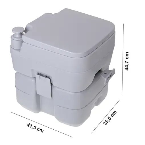 Inodoro Portátil Químico Adultos 20L Camper, Camping, WC Vater Briebe, Camp WC1113