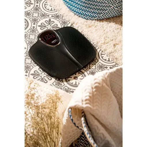 Báscula de Baño Digital, Alta Precisión 180Kg, Pantalla LCD,  BRI-SC1125B, Briebe