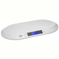 Báscula Bebé Digital hasta 20 kg, Pantalla LCD, Función HOLD  AD8139, Mesko