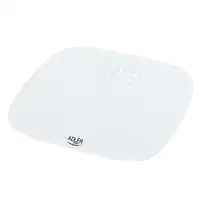 Adler AD 8176 báscula de baño Plaza Blanco Báscula personal electrónica