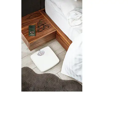 Adler AD 8151W báscula de baño Rectángulo Blanco Báscula de baño analógica