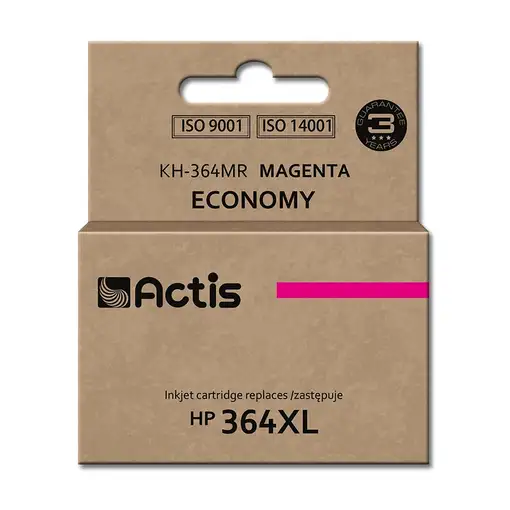 Actis Tinta KH-364MR (reemplazo HP 364XL CB324EE; Estándar; 12 ml; rojo)