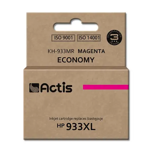 Actis Tinta KH-933MR (sustitución de la HP 933XL CN055AE; estándar; 13 ml; roja)