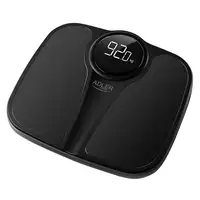 Adler AD 8172B báscula de baño Plaza Negro Báscula personal electrónica