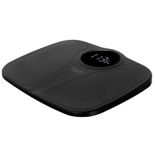 Adler AD 8172B báscula de baño Plaza Negro Báscula personal electrónica