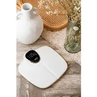 Báscula de Baño Digital, Alta Precisión 180Kg, Pantalla LCD, BRI-SC1125W, Briebe