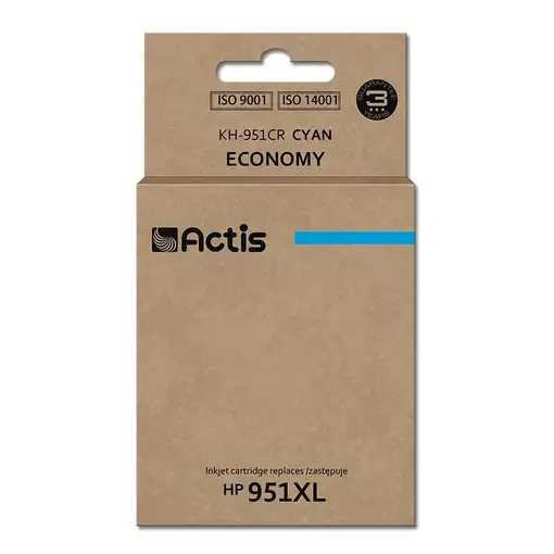 Actis Tinta KH-951CR (reemplazo HP 951XL CN046AE; Estándar; 25 ml; azul)