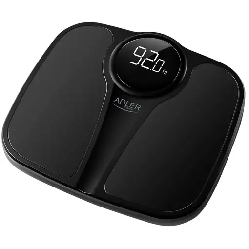 Báscula de Baño Digital, Alta Precisión 180Kg, Pantalla LED, BRI-SC1124B, Briebe