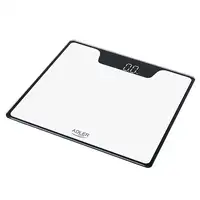Adler AD 8174W báscula de baño Rectángulo Blanco Báscula personal electrónica