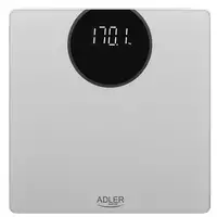Adler AD 8175 báscula de baño Plaza Plata Báscula personal electrónica