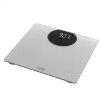 Adler AD 8175 báscula de baño Plaza Plata Báscula personal electrónica