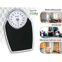 Báscula Analógica de Baño, Precisión, Mecánica, Medición  150 kg,BRI-SC1122, Adler