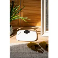 Báscula de Baño Digital, Alta Precisión 180Kg, Pantalla LED, BRI-SC1124W, Briebe