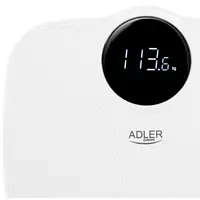 Báscula de Baño Digital, Alta Precisión 180Kg, Pantalla LED, BRI-SC1124W, Briebe