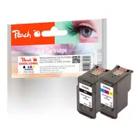 Peach 0F319026 cartucho de tinta Negro, Cian, Magenta, Amarillo