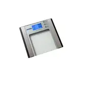 Mesko Home MS 8146 báscula de baño Plaza Plata, Transparente Báscula personal elec