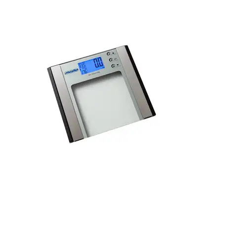 Mesko Home MS 8146 báscula de baño Plaza Plata, Transparente Báscula personal elec