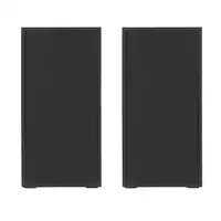 Altavoces Tellur Basic 2.0, 6W, USB/Jack, Carcasa de madera, negro
