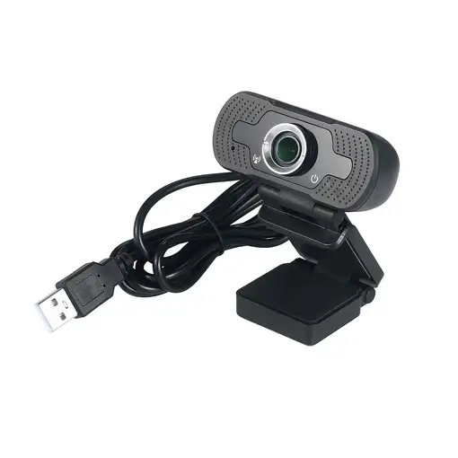 Tellur Webcam Full HD, 2MP, enfoque automático, micrófono, negro