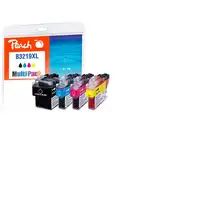 Peach PI500-245 cartucho de tinta 4 pieza(s) Negro, Cian, Magenta, Amarillo