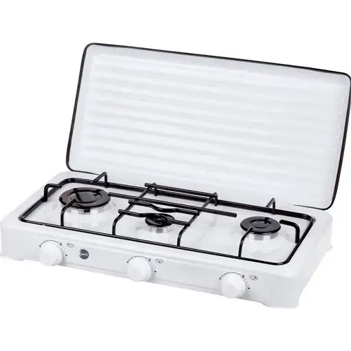 MPM KN-03/1K Blanco Encimera 60 cm Encimera de gas 3 zona(s)