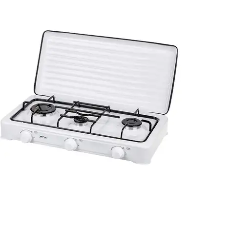 MPM KN-03/1K Blanco Encimera 60 cm Encimera de gas 3 zona(s)