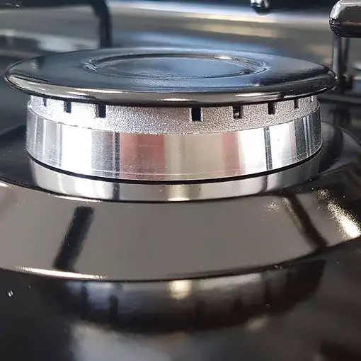 MPM SMILE-KN-03/1KB hobs Negro Encimera 60 cm Encimera de gas 3 zona(s)