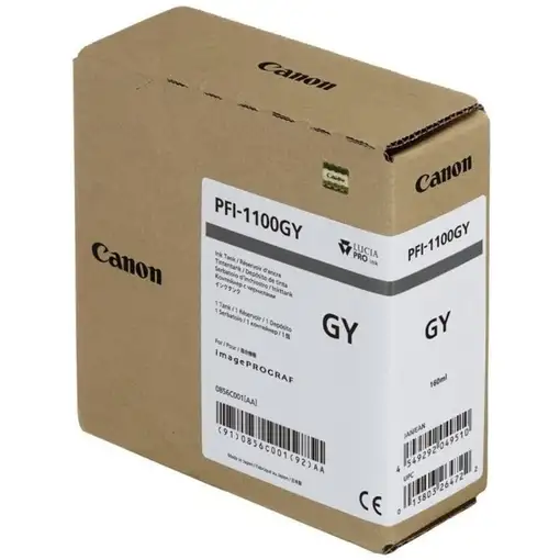 Canon PFI-1100GY cartucho de tinta Original Gris