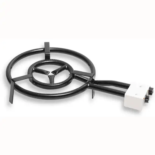 Paellero Doble Aro 50cm, Quemador Gas Butano, Camping, Rosco Paellas,MOD500 Briebe
