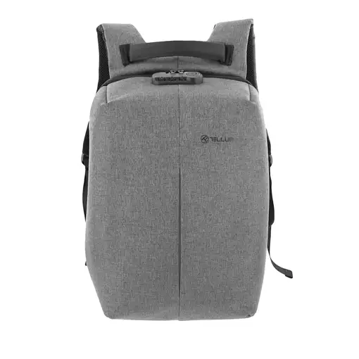 Tellur Mochila Antitheft V2 para portátil, 15.6\, puerto USB, gris