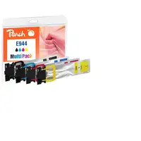 Peach PI200-786 cartucho de tinta 4 pieza(s) Compatible Negro, Cian, Magenta, Amar