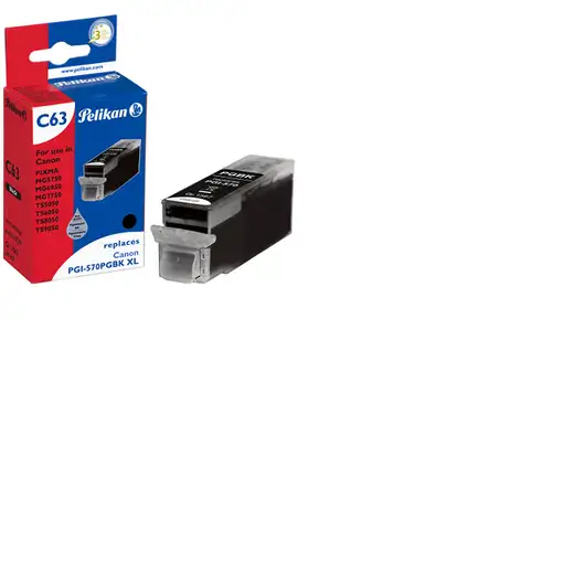 Pelikan C63 cartucho de tinta 1 pieza(s) Compatible Negro