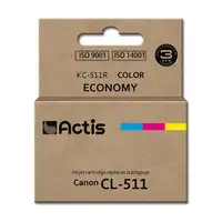 Actis Tinta KC-511R (sustituto de Canon CL-511; estándar; 12 ml; color)