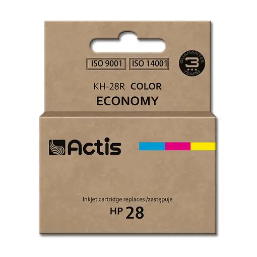 Actis Tinta KH-28R (repuesto HP 28 C8728A; estándar; 21 ml; color)