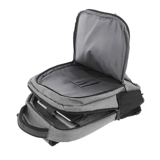 Mochila Tellur Companion Notebook, 15.6'', puerto USB, gris