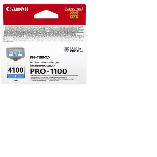 Canon LUCIA PRO II cartucho de tinta 1 pieza(s) Original Rendimiento estándar Cian