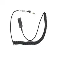 Cable adaptador Tellur QD a Jack de 3,5 mm y 4 polos, 2,95 m, negro