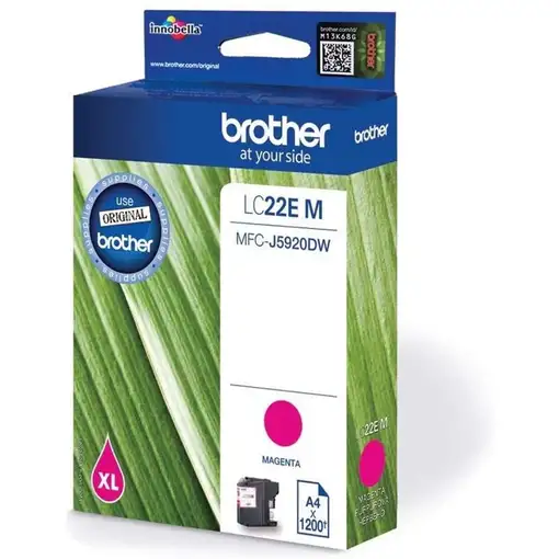 Brother LC22EM cartucho de tinta 1 pieza(s) Original Magenta