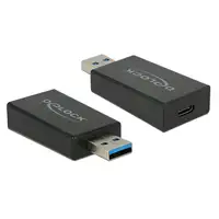 DeLOCK 65689 cambiador de género para cable USB 3.1 Gen 2 Type-A USB 3.1 Gen 2 USB